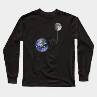 To the moon! Long Sleeve T-Shirt